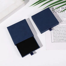 Load image into Gallery viewer, 10pcs Kraft Paper Jewelry Boxes for Necklace Bracelet Earrings Gifts
