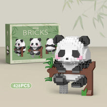 Load image into Gallery viewer, Creative DIY Assemable Animal Cute MINI Chinese Style Animal Panda Building Block Educational Boy Toys For Children Model Bricks
