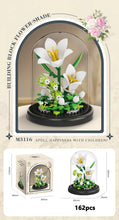 将图片加载到图库查看器，Eternal Flower Bouquet Bonsai Potted Plant Micro Building Blocks Model Home Decoration Puzzle Toys Kids Birthday Christmas Gifts
