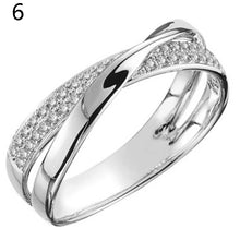 Load image into Gallery viewer, Weight Loss Crystal Rhinestone Ring Slimming Healthcare Ring Magnetic Jewelry
