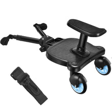 将图片加载到图库查看器，Universal Stroller Step Board with Seat for Second Child
