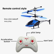 Load image into Gallery viewer, Rechargeable Mini RC Drone – Fall-Resistant Helicopter Toy for Kids
