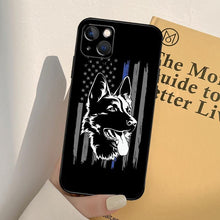 将图片加载到图库查看器，Cartoon German Shepherd Phone Case MAsk  Dog Case For iPhone 13 12 Mini 11 14 Pro Max 6S 8 7 Plus SE 2022 2020 X XS Max XR Back Cover Poodle Dog Phone Case Compatible with iphone
