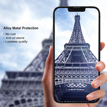 Load image into Gallery viewer, Alloy Camera Protector For Iphone 13 12 14 11 Pro Max Mini Plus Protective Full Cover Ring Textured Phone Lens Film Iphone14 Aluminum Alloy Camera Protector For Iphone
