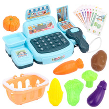 Load image into Gallery viewer, Simulation Shopping Cash House Toys Electronic Game Lighting And Sound Effects Supermarket Cashier Toys
