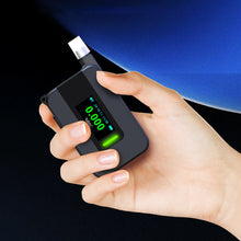 Load image into Gallery viewer, Electrochemical Alcohol Tester Voice Report Non-Contacting Electronic Breathalyzer Portable Alcohol Meter for Professional Use
