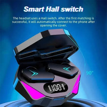 Load image into Gallery viewer, X15 TWS Gaming Earbuds Wireless Bluetooth Earphones With Mic Bass Audio Sound Positioning 9D Stereo Music HiFi Headset For Gamer
