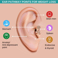 Load image into Gallery viewer, Acupressure Slimming Earrings Healthcare Weight Loss Non-Piercing Earrings Slimming Healthy Stimulating Acupoints Gallstone Clip (RPM Healthcare)
