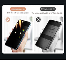 将图片加载到图库查看器，200D Anti Glare Tempered Glass For iPhone 13 12 11 14 Pro Max Mini Privacy Screen Protector iPhone 14 7 8 Plus XR X Screen Glass Anti Spy Tempered Glass Screen Protector Full Coverage

