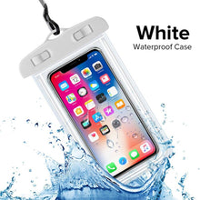 Load image into Gallery viewer, Universal Waterproof Phone Case For iPhone 13 12 11 Pro Max XS Water Proof Phone Bag Cover IP68 Phone Pouch Protector Photos Calls Comfortable Touch Operation Compatible with iPhone
