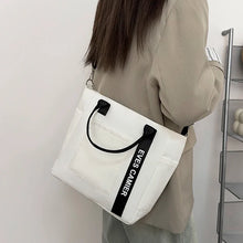 Load image into Gallery viewer, Nylon Fabric Shoulder Bag Casual Large Capacity Versatile Crossbody Bag Daily Commuting Tote Bag
