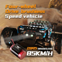 Load image into Gallery viewer, 9522PRO 1:16 RC Car - 85KM/H Brushless 4WD Off-Road Drift Racing Truck with LED Lights, Professional High-Speed Remote Control Car
