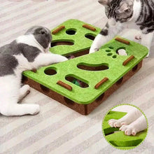 Load image into Gallery viewer, Interactive Cat Puzzle Toy – Felt Maze Box with Bell Balls
