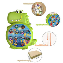Load image into Gallery viewer, Dinosaur Magnetic Fishing Toys - Montessori Educational Game for Kids | Fun &amp; Safe Play Rod Gift
