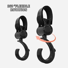 Load image into Gallery viewer, Cartoon Stroller Hook Set Umbrella &amp; Car Seat Hooks
