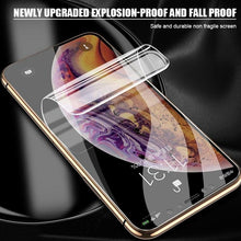 Load image into Gallery viewer, 4PCS Hydrogel Film for iPhone 13 12 11 Pro Max Mini Screen Protector for iPhone XR XS Max X SE 2020 7 8 6S Plus 6 Tempered Glass Film Anti-Scratch 9H HD Screen Protector for iPhone
