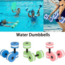 将图片加载到图库查看器，1Pc Multicolor Floating Water Dumbbell Pool Fitness Equipment Aquatic Exercise Dumbbells for Water Sports Women Men Children
