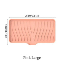 Load image into Gallery viewer, Silicone Drain Soap Dish - Anti-Slip Sink Tray for Kitchen &amp; Bathroom
