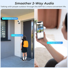 Load image into Gallery viewer, 8MP 4K Outdoor Wifi Security Camera Dual Lens Dual Screens Video Surveillance Camera Home Smart Human Detection ICSEE APP
