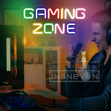 Load image into Gallery viewer, Game Room Neon Sign LED Signboard For Gamer Room Playstation luminous ads for business Teenager Room Wall Decor Light Gamer Gift
