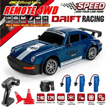 Load image into Gallery viewer, 4WD RC Car Remote Control Cars 2.4G Radio High Speed Drift Racing Monster 4x4 Truck RTR Vehicle Toy Gift for Kids Children
