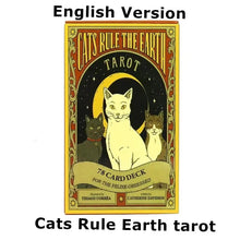 将图片加载到图库查看器，El Tarot de los Gatos – 78-Card Spanish Divination &amp; Board Game Deck
