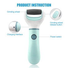 Load image into Gallery viewer, Electric Foot Grinder - Wireless Pedicure Tool for Dead Skin, Calluses, and Cracks
