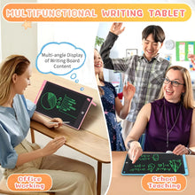 将图片加载到图库查看器，2/4Pcs LCD Writing Tablet Doodle Pad for Kids 12Inch LCD Drawing Board Colorful Reusable Writing Tablet for Educational Toy Gift
