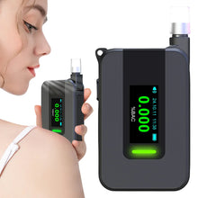 Load image into Gallery viewer, Electrochemical Alcohol Tester Voice Report Non-Contacting Electronic Breathalyzer Portable Alcohol Meter for Professional Use
