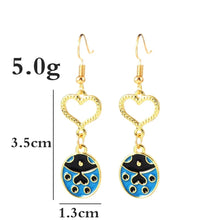 Load image into Gallery viewer, JoJo Bizarre Adventure Cherry Drop Earrings – Anime Cosplay Jewelry
