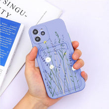 Load image into Gallery viewer, Soft Silicone Wallet Card Holder Phone Case For iPhone 11 mini Cases For iPhone 7 8 Cover Simple Silicone Protective Case For iPhone Girls Women Soft Slim Fit iPhone Case
