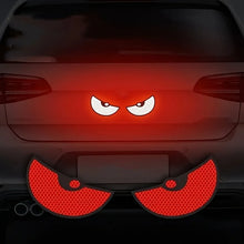 Load image into Gallery viewer, 2pcs Car Demon Eye Reflective Stickers Motorcycle Improve Vehicle Visibility At Night And Driving Safety
