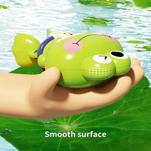 Load image into Gallery viewer, Children's Bath Toys - Clockwork Floating &amp; Swimming Frogs | Fun &amp; Safe for Kids
