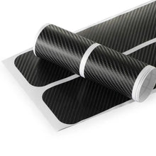将图片加载到图库查看器，4PCS 60x6.8cm Car Door Sill Anti Kick Stickers Scuff Anti Scratch Carbon Fiber Auto Door Sticker Car Accessories Car Styling
