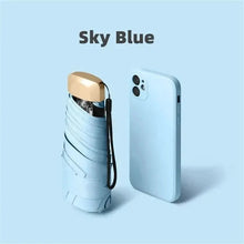 将图片加载到图库查看器，Mini Sun Umbrella – Pocket Folding Rain &amp; UV Protection Parasol
