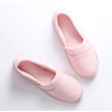 Load image into Gallery viewer, New 2023 Winter-Autumn At Home Thermal Cotton-Padded Slippers Women's Cotton Slippers Indoor Slippers With Soft Outsole Shoes
