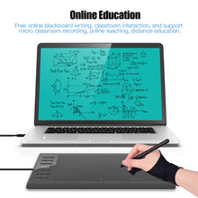 Load image into Gallery viewer, 10x6 Inch Professional Graphics Drawing Tablet 12 Express Keys with for Windows Mac for Painting Designing Online Course

