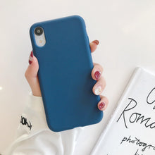 将图片加载到图库查看器，Ultra Thin Slim Fit Soft Grip Anti-Scratch Protective Cover Thicker Candy Phone Case for iPhone Soft Silicon Back Phone Cover for iPhone 12 13 Pro Max iphone Case

