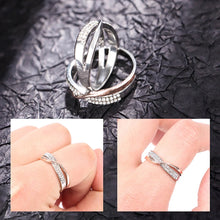 Load image into Gallery viewer, Weight Loss Crystal Rhinestone Ring Slimming Healthcare Ring Magnetic Jewelry
