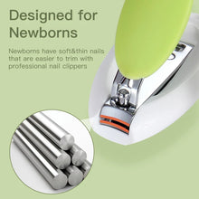 Load image into Gallery viewer, Anti Clip Mini Small Infant Baby Nail Clippers Healthcare Kids Finger Nail Cutter Scissors
