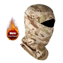 Load image into Gallery viewer, Winter Fleece Camouflage Balaclava - Cold-Proof Full Face Mask for Skiing &amp; Cycling
