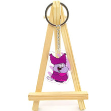 将图片加载到图库查看器，Chowder Men's and women's key chain accessories lovely bag pendant key ring acrylic cartoon friend gift
