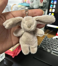 将图片加载到图库查看器，Cute Cartoon Rabbit Plush Keychain – Pompom Bag &amp; Phone Pendant
