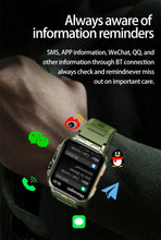 Load image into Gallery viewer, 2024 New 1.95 Outdoor Military Man Smart Watch Men Bluetooth Call Smartwatch Men For Android IOS IP68 Waterproof Ftiness Watches
