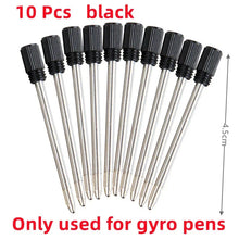 Load image into Gallery viewer, LED Gyro Spinner Pen – Multifunctional Metal Fidget Ballpoint Pen with Light | Stress Relief Spinning Pen for Writing, Focus &amp; Gifts
