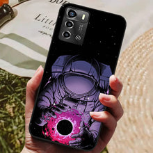 Load image into Gallery viewer, For ZTE Blade A72 Case 6.75" Shockproof Flower Back Cover For ZTE Blade A72 astronaut Soft Silicone Phone Fundas A 72 Bumper
