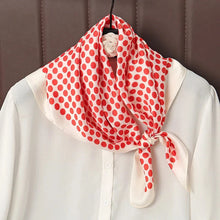 Load image into Gallery viewer, Luxury Satin Silk Square Scarf – Shawl, Hijab &amp; Fashion Wrap 2023
