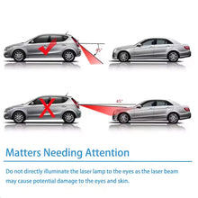 Load image into Gallery viewer, 1/2/3PC Car Auto LED Laser Fog Light Vehicle Anti-Collision Taillight Brake Warning Lamp Anti-Collision Car End Rear Tail Fog
