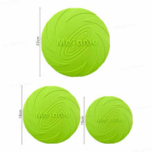 Load image into Gallery viewer, Bite-Resistant Dog Flying Disc Toy – Durable Plastic Frisbee for Outdoor Play &amp; Puppy Training
