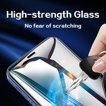 Load image into Gallery viewer, 4PCS Full Cover Protective Glass For iPhone 13 12 11 Pro Max Screen Protector For iPhone 6 7 8 Plus X XR Xs SE 2020 Mini Glass  Full Glue Big Curved Edge Flexible Tempered Glass for iPhone
